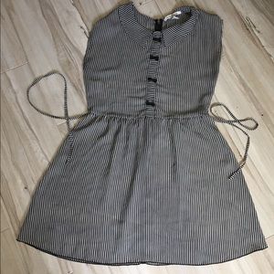 Preppy Striped dress sleeveless